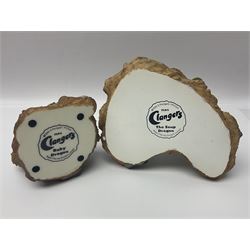 Eleven Robert Harrop figures from various collections, comprising limited edition The Trumpton Fire Engine Musical Box CGMB8 no. 359/1000, The Dragon from the Red Knight BN09, Bulldog Fireman DP165, Pointer Fire Chief DP184, Dalmatian New York Fire Fighter DP234, Dalmatian Fire Fighter DP191; Desperate Dan ‘Fireman Dan’ BDS11, Cuthbert CG13, Pugh (Clarinet) CG70, The Soup Dragon CL05 and Baby Dragon CL06