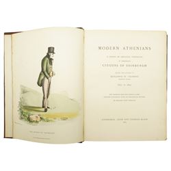 Crombie, Benjamin - 'Modern Athenians'  A series of Original Portraits of Memorable Citize...