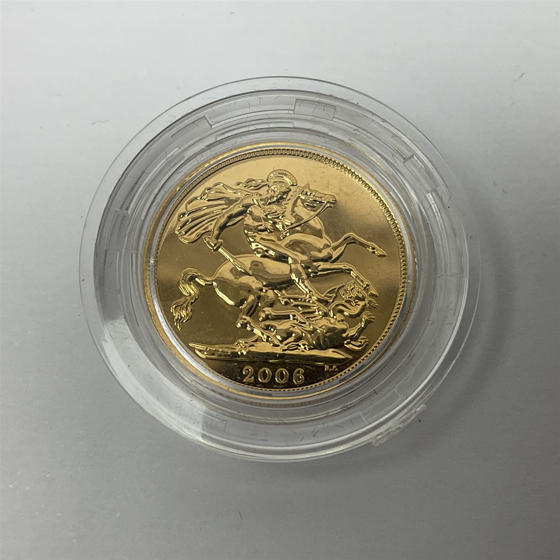 Queen Elizabeth II 2006 gold full sovereign coin