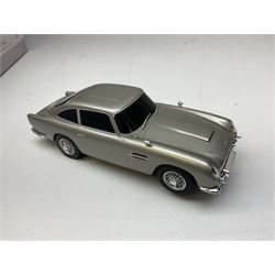 Scalextric James Bond 007 set, c1254 with Aston Martin DB5 Goldfinger car and Aston Martin DBS Casino Royale car, in original box