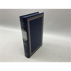 Folio Society - nine volumes including five 'A History of England' and four William Shakespeare 'The Complete Plays' books