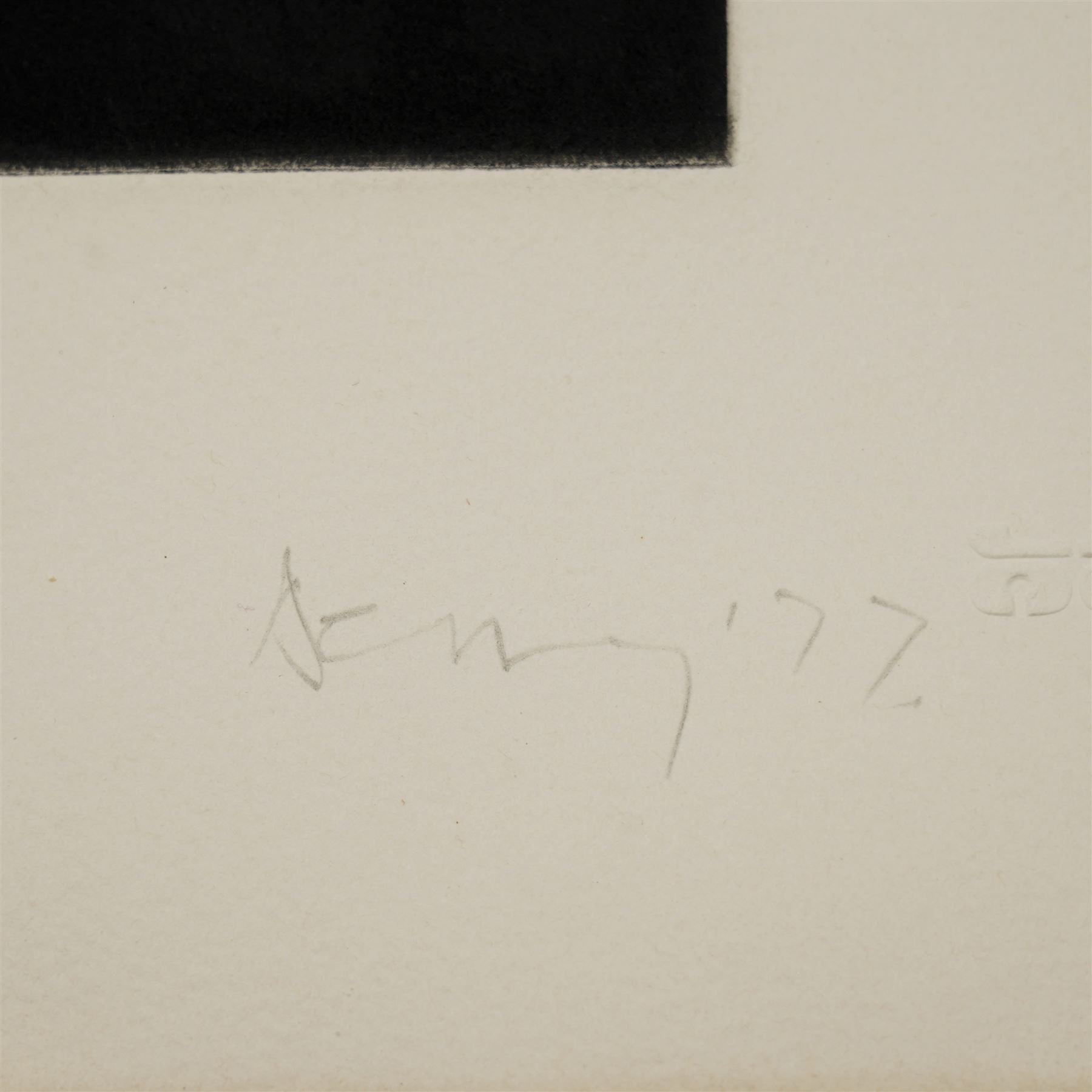 Robyn Denny (British 1930-2014): 'Graffiti 25', etching signed titled dated '77 and numbered AP III/IV in pencil 55cm x 41cm (unframed)