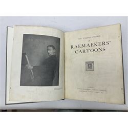 The Caxton Edition of Raemaekers' Cartoons; and Fitzpatrick D.R.: As I Saw It. 1953 New York. Collection of over 300 cartoons 1930s - 1950s. Dustjacket. (2)