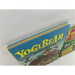 Yogi Bear Annual 1958 and Champion the Wonder Horse comic book circa 1950's