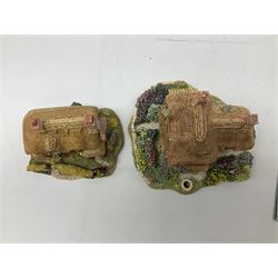 Seven Lilliput Lane cottages, comprising five limited edition examples, one French collection example and one Dutch collection, to include Queen of Windemere, Penkill Castle and Gertrude's Garden, all with boxes, four with deeds