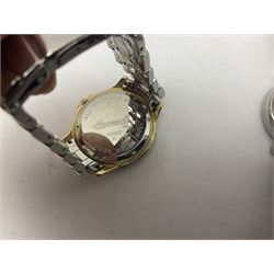 Collection of gents watches to include a Palfinger example, Sekonda, Hi-Tek, Panerai etc