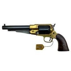 SECTION 1 FIREARMS CERTIFICATE REQUIRED - F.Lli Pietta (Itay) reproduction 1858 Remington black powder muzzleoading brass framed pistol with 16.5cm (16