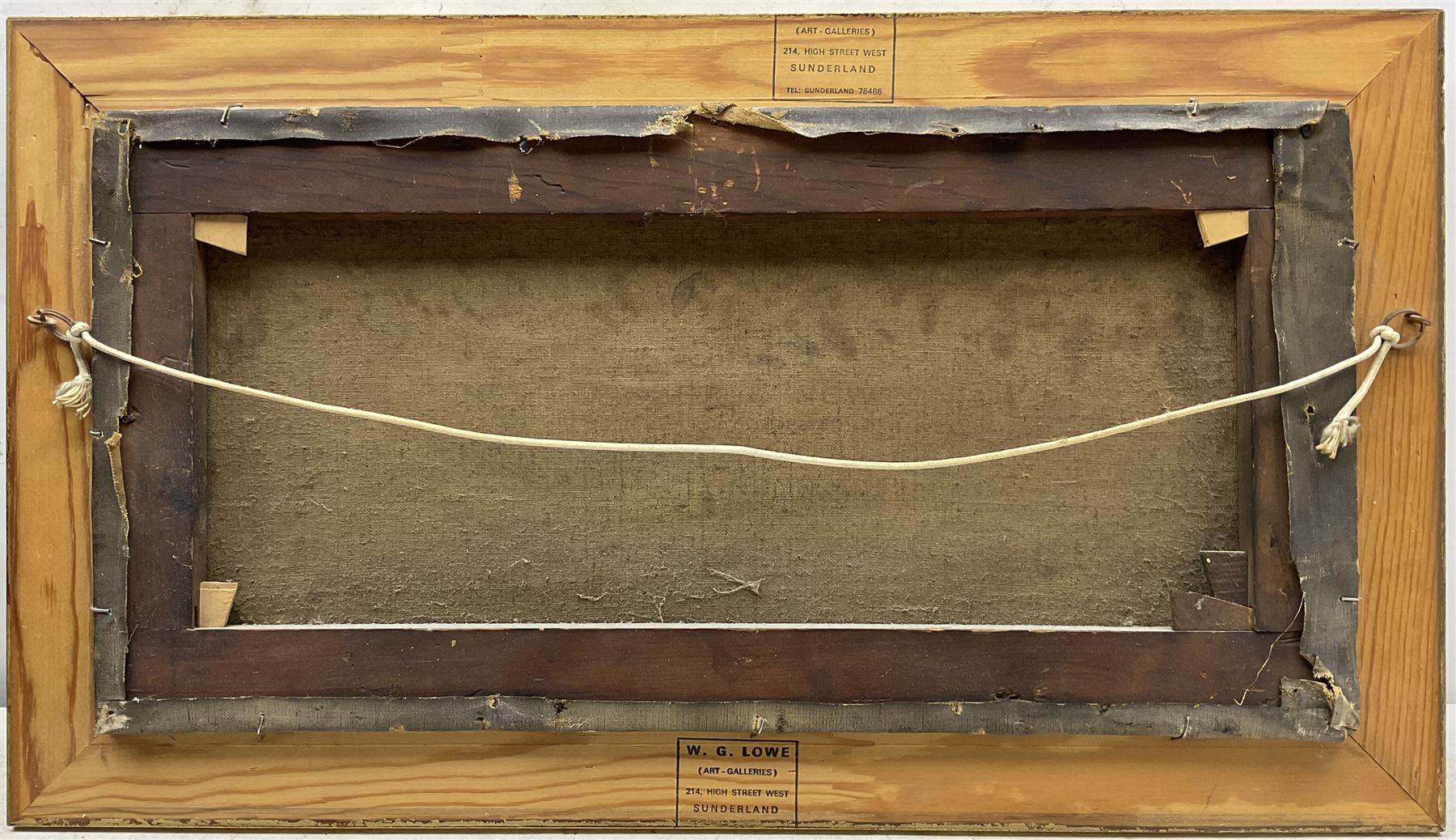 Duncan Fraser Mclea (British 1841-1916): Rowing Boat on the Loch, oil on canvas signed and dated '05,  23cm x 49cm 