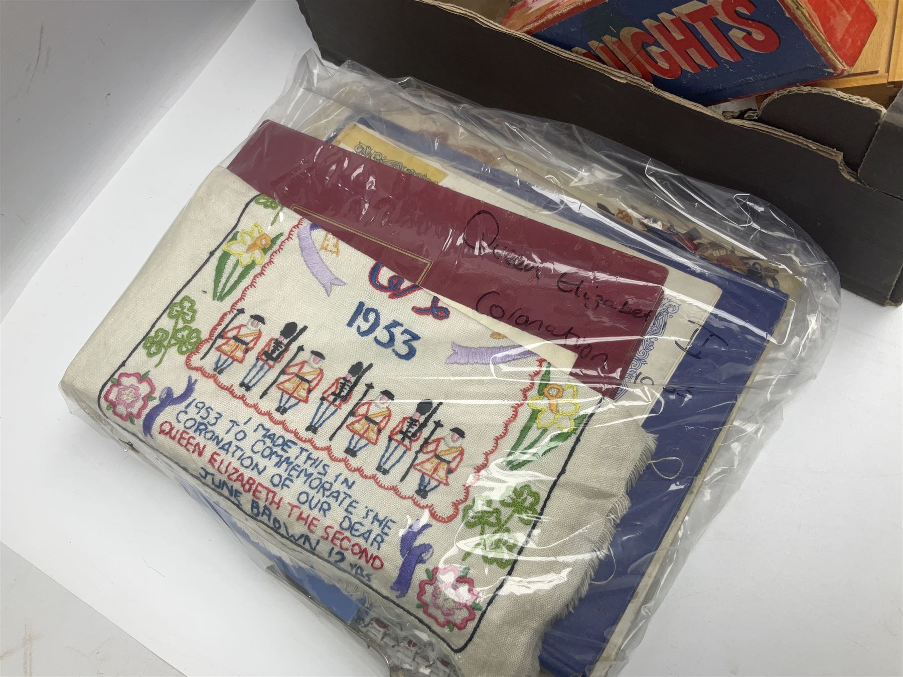 Piquot ware tea set, together with brass candlesticks, fireside tools and other collectables, in two boxes  