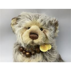 Two large Charlie Bears - 'Donnie' CB614893 and 'Dorothy' CB604814; both with tags; H61cm (2)