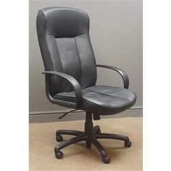  Leather office swivel chair  