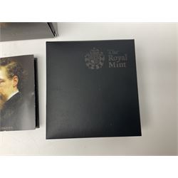 The Royal Mint United Kingdom 2012 ''Charles Dickens' silver proof piedfort two pound coin, cased with certificate