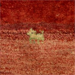 Four Persian rugs, Turkish Anatolian rug, 194x131cm, Turkish Anatolian prayer rug  136x78cm, Persian Gabbeh prayer rug 88x67cm, Caucasian Kazak rug 152x100cm (4)