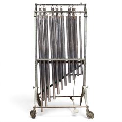 Boosey & Hawkes Ltd, London orchestral tubular bells/chimes, the chromed tubes pitch-marke...
