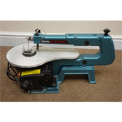  Clarke CSS16VB Scroll saw, 406mm variable speed (This item is PAT tested - 5 day warranty from date of sale)  