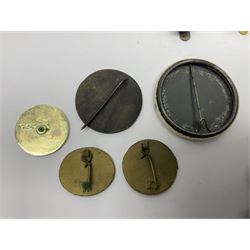 Small collection of Irish related medals, cap badges, buttons, political pin badges etc