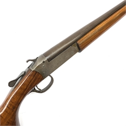 Cooey .410 single barrel shot gun with walnut stock and 66cm barrel No.60692 L102cm overall SHOTGUN CERTIFICATE REQUIRED