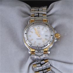 Tag Heuer ladies gold and stainless steel quartz wristwatch, Ref. WH1351 -K1 on original bracelet, boxed