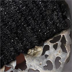 Late 20th century Ladies silver buckle waist belt with pierced decoration London assay 