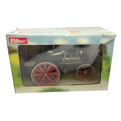 Wilesco steam roller traction engine, bo