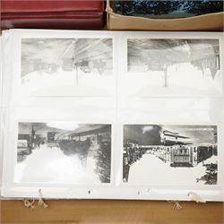 Large quantity of assorted postcards including 1950s and 60s GB topographical, novelty, comic, transport etc and an album of post office PHQ cards, over 2000 cards in total