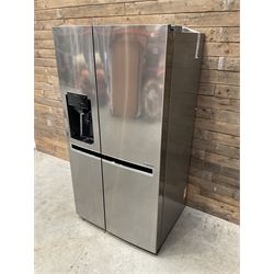 LG GSL760PZXV American style fridge freezer