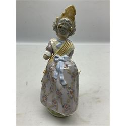 Lladro figure, Miss Valencia, modelled in traditional Valencian dress with basket of oranges, sculpted by Juan Huerta, with original box, no 1422, year issued 1982, year retired 1997, H18cm