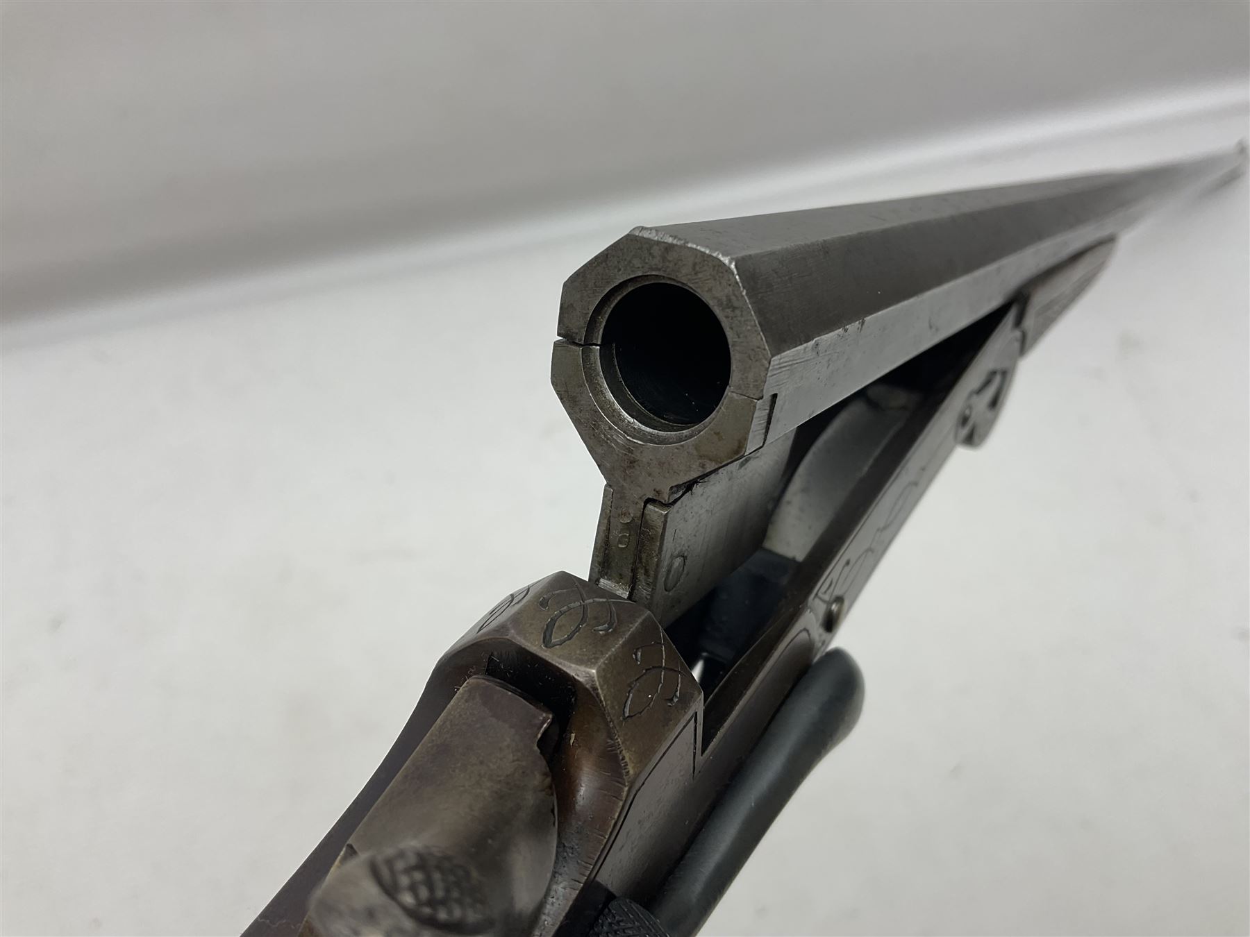 SHOTGUN CERTIFICATE REQUIRED - Belgian .410 folding single barrel hammer shotgun, with 75cm(29.5