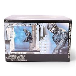 Master Replicas limited edition Spider Man 3 Church Tower Scene Replica, boxed