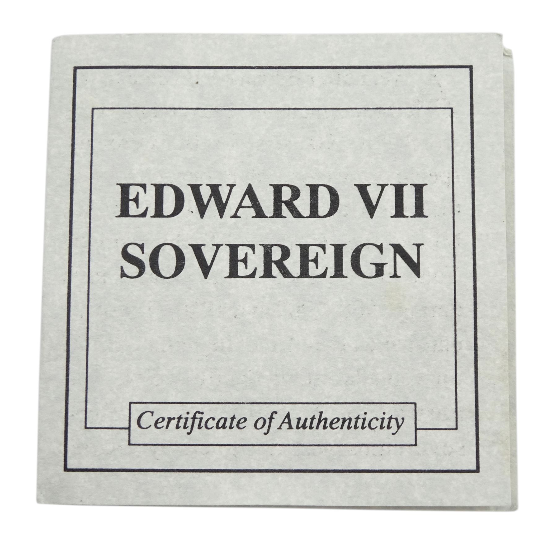 King Edward VII 1910 gold full sovereign coin