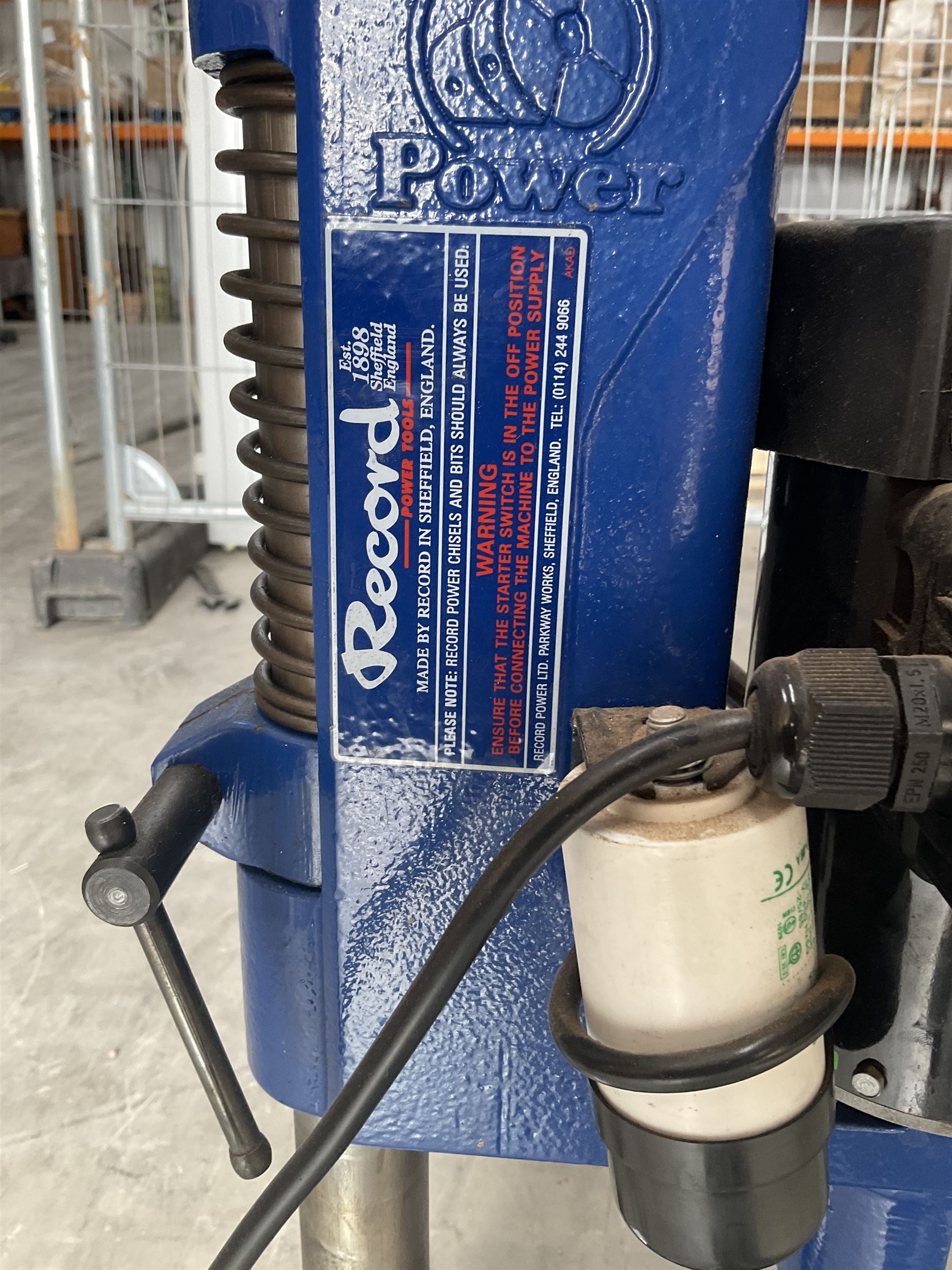 Record RPM75 bench morticer 