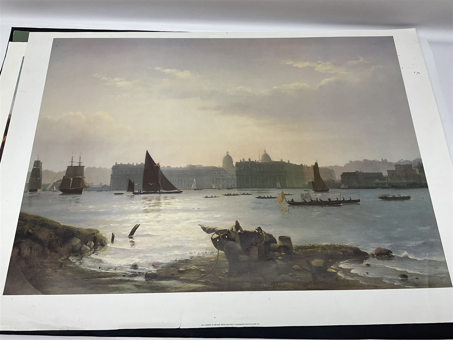 Large poster entitled 'Crests and Badges of the British Army in Daily Use 56 x 86cm; together with twenty-five colour prints of military interest including Crimean War, Boer War, WW2 etc; various sizes; all unframed