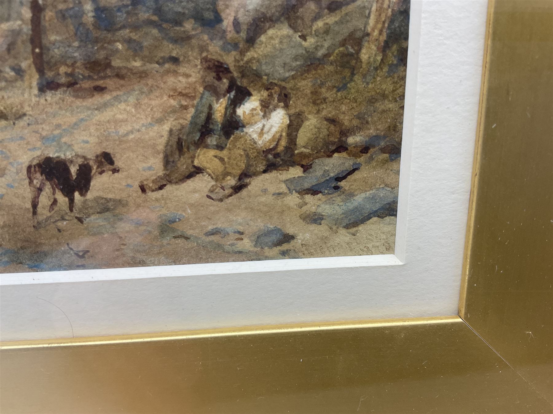 Thomas Miles Richardson Jnr. (British 1813-1890): 'Bothwell Castle', watercolour signed and dated 1878, titled on the original slip 19cm x 26cm 
Provenance: private collection, purchased James Alder Fine Art, Hexham; with Peter Francis Auctioneers 24th February 2016 Lot 177