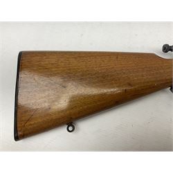 FIREARMS CERTIFICATE REQUIRED - BSA .22 LR rifle with Martini take-down action, 63.5cm(25