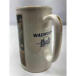 Six whisky water jugs, to include Wade Johnnie Walker, Haig, Black & White, etc