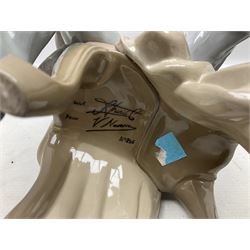 Lladro figure, Beethoven, limited edition 246/3000, Sculpted by Salvador Furio, no 5339, with original box year issued 1985, year retired 1993, H34cm