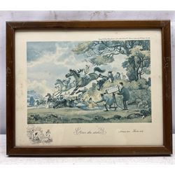 Norman Thelwell (British 1923-2004): The Hunt, set of six satirical limited edition prints each signed and numbered in pencil 28cm x 36cm (6)