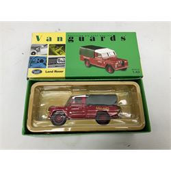 Twenty Lledo Vanguards die-cast models, mostly 1:43 scale including four 1950's - 1960's Classic Commercial Vehicles, seven Limited Editon, three Special Limited Editon, three Exclusive Members Diecast Models and three others (20)