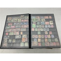 Stamps including St Helena, Fiji, Southern Rhodesia, Malaya, Bermuda, Queen Victoria and later Ceylon, various Universal Postal Union 1949 etc, housed in six albums/folders