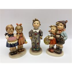 Twenty five Hummel figures by Goebel, to include, School Girl, Visiting an Invalid, Big Housecleaning, Village Boy etc  