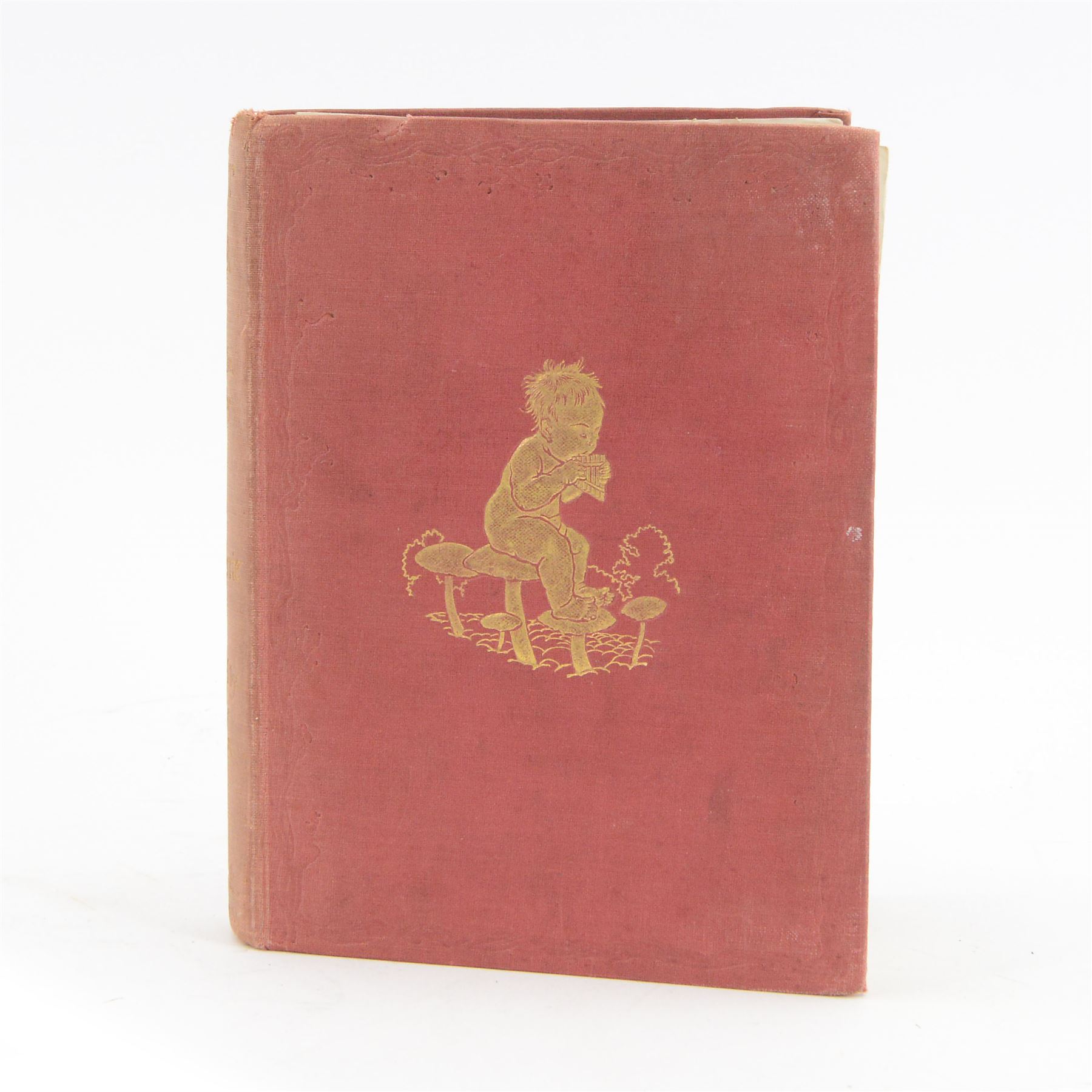 Barrie, J.M; 'Peter Pan in Kensington Gardens', first edition, pub. Hodder & Stoughton, London, with illustrations by Arthur Rackham, in red cloth with gilt vignette and lettering to spine