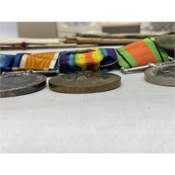 WW1/WW2 Military Cross group of five medals comprising M.C., 1914 Star with date clasp to 34156 Sjt. G. Ferguson R.F.A., British War Medal and Victory Medal with MID leaves to Major G. Ferguson, WW1 French Croix De Guerre with MID Star and WW2 Defence Medal; all with ribbons on pinned wearing bar; WW1 group of five miniature dress medals; two Royal West Kent cap badges; early 20th century silver cigarette case engraved with GF monogram and adapted as a photograph holder with image of Ferguson in civilian clothing; presentation Rotary 9ct gold cased wrist-watch with 1931 British Legion inscription verso; and archive of ephemera including 1914 MID certificate; WW2 Home Guard certificate; over twenty career spanning photographs of Regimental groups, portraits, Sandhurst etc; 1914 Commission document to 2nd Lieutenant; 11th Brigade R.F.A. Roll of Honour 1914-18; 'Soldier's Small Book'; Army Book 439 etc