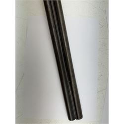 SHOTGUN CERTIFICATE REQUIRED - English 12-bore double trigger side by side double barrel shotgun serial no. 147696 