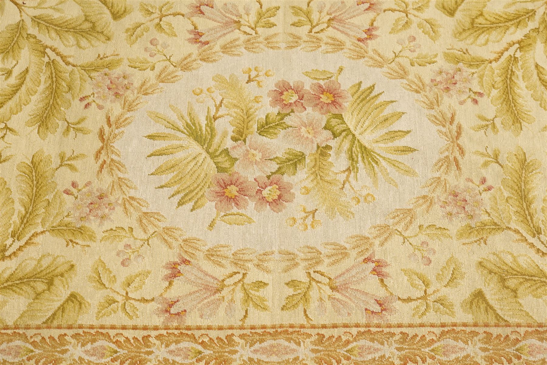 Two tapestries (Green 155cm, 91cm, 180cm, 125cm)