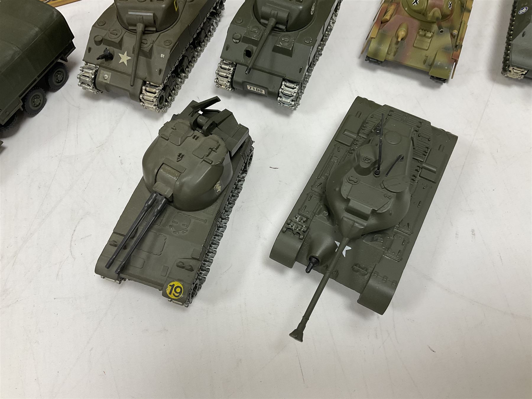 Sixteen Solido Military models four x Collection Militaire Nos