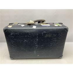 Two globetrotter suitcases, largest example H42cm