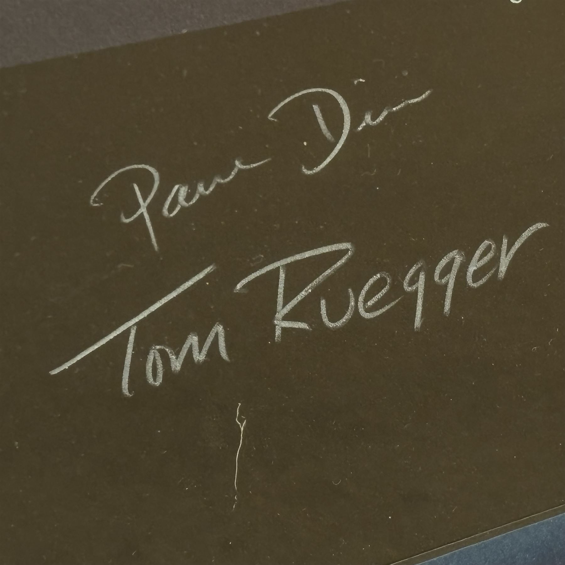 Limited edition ‘Batman Lightning’ Batman Animated Series framed print, signed by the voice actors, limited edition no 28/500, H77cm including frame