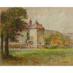  View of Country House', watercolour signed by James Ulric Walmsley (British 1860-1954) 18.5cm x 22.5cm  