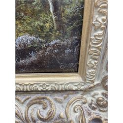 George Blackie Sticks (British 1843-1900): 'Loch Achray', oil on canvas signed and dated 1891, titled verso 44cm x 36cm