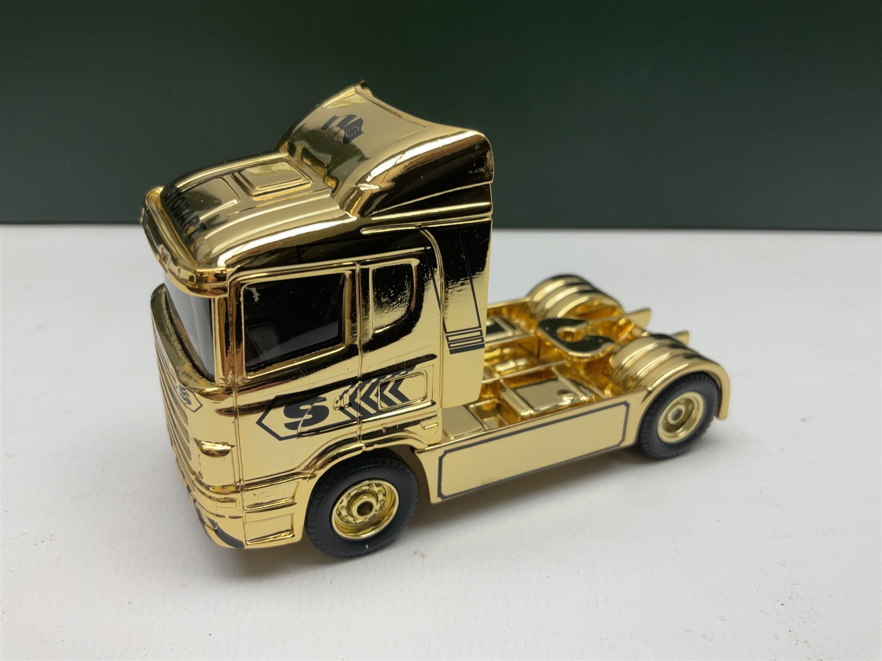 Corgi Eddie Stobart - two limited edition sets; CC99155 'Scania @ Stobart'; and CC86610 'The Eddie Stobart Story'; both boxed (2)